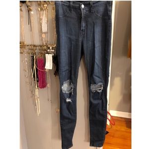 Fashion nova distressed skinny jeans